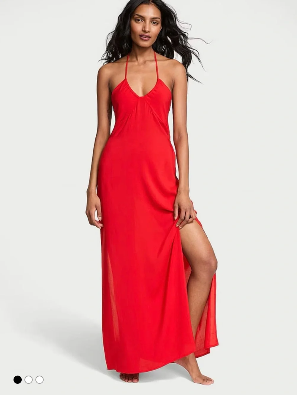 Victoria secret Swim red coverup maxi dress size small NWT - Picture 1 of 6
